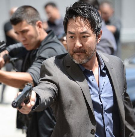 Choi as Herny Lin in action drama Sons of AnarchyImage Source: Pinterest